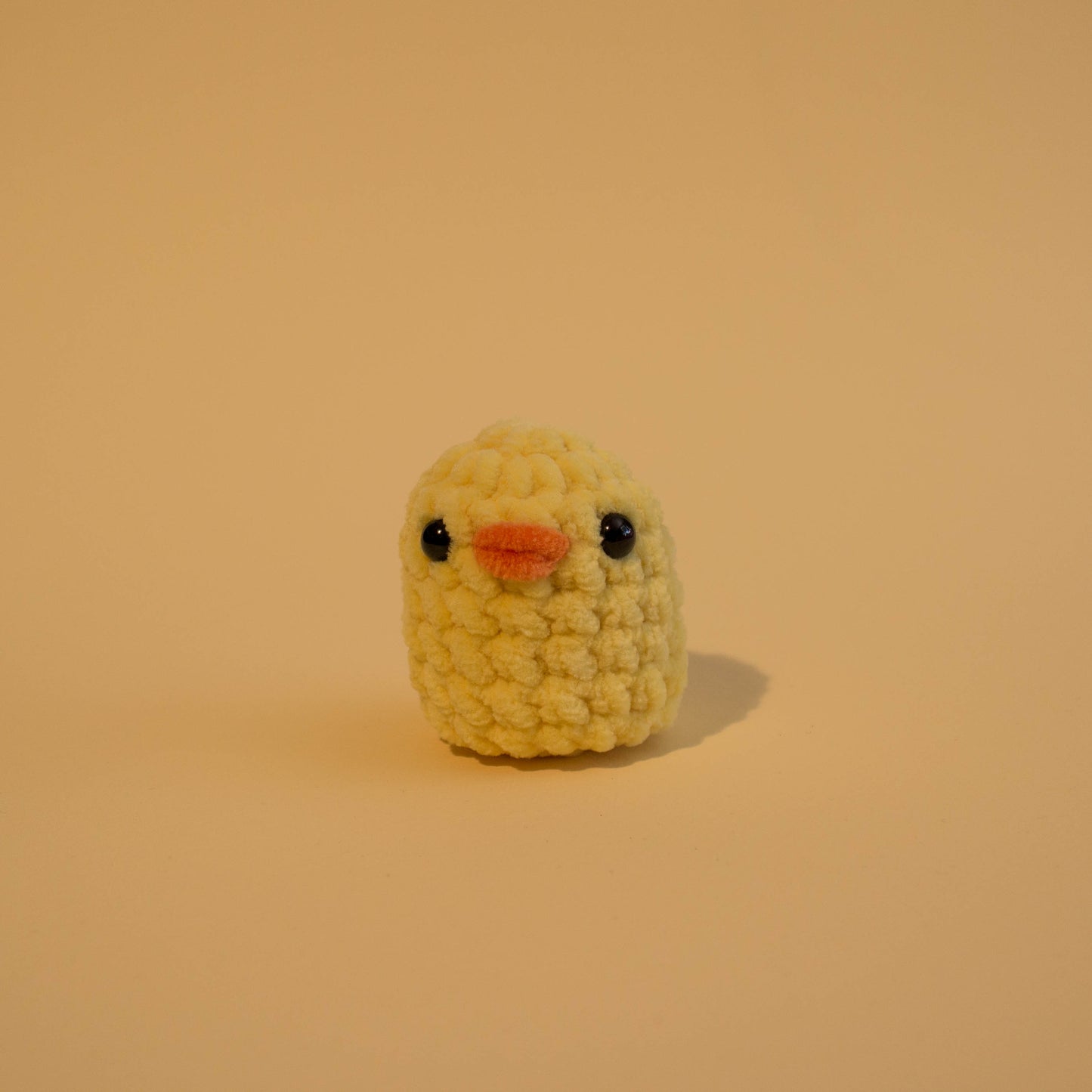 Pocket Pals - Bright Yellow Duck Crochet Plushie